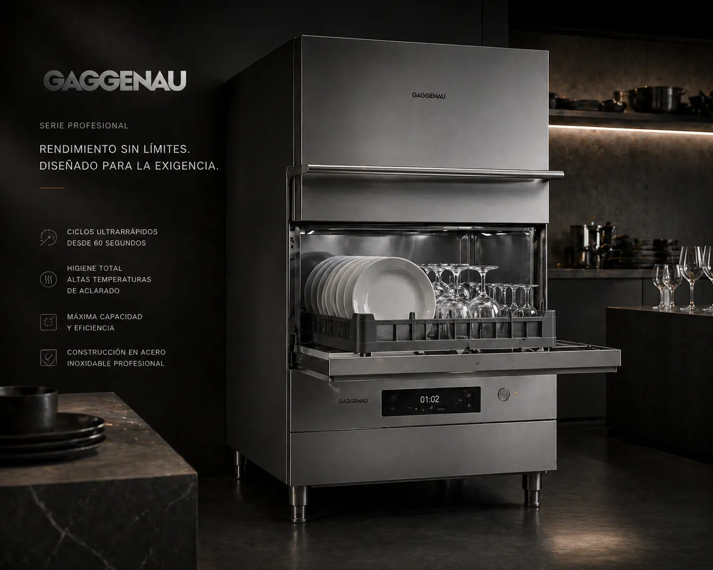 Lavavajillas Pro Hostelería Gaggenau